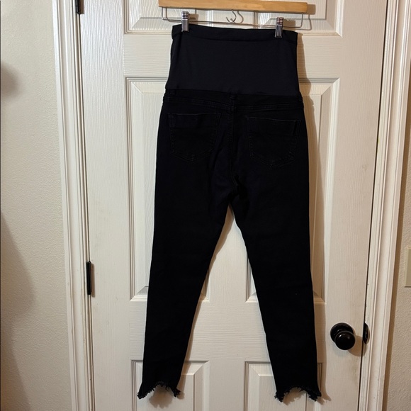 Pinkblush Black High-Rise Jeggings maternity jeans 26 - Picture 5 of 8